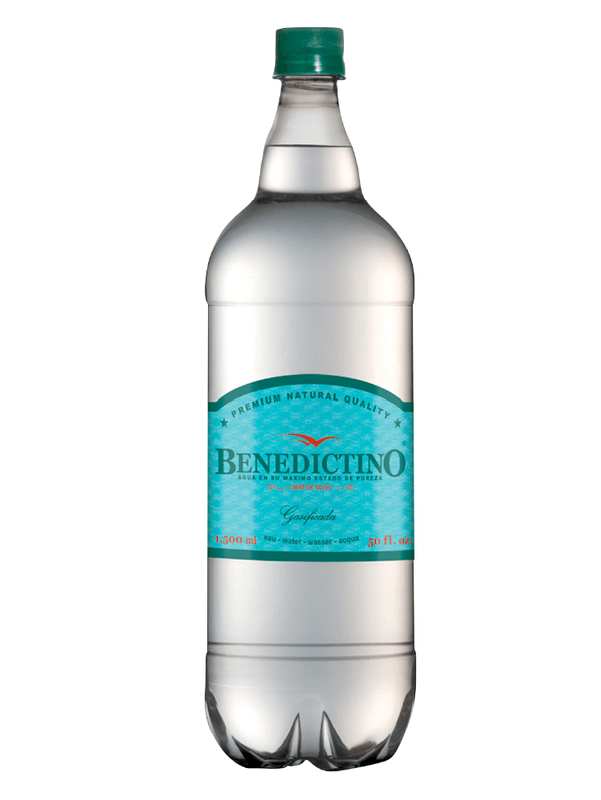 AGUA C/GAS BENEDICTINO PET 1,5 Lts.