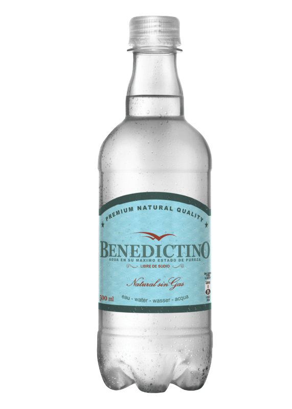 AGUA S/GAS BENEDICTINO PET 500 CC
