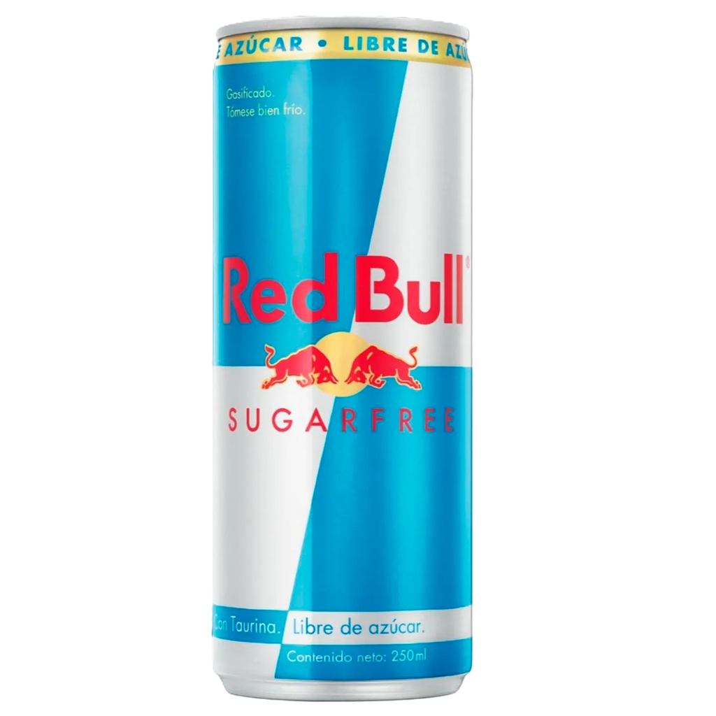RED BULL SUGAR FREE LATA 250 CC