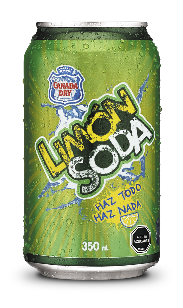 BEBIDA GASEOSA LATA LIMON SODA 350 CC