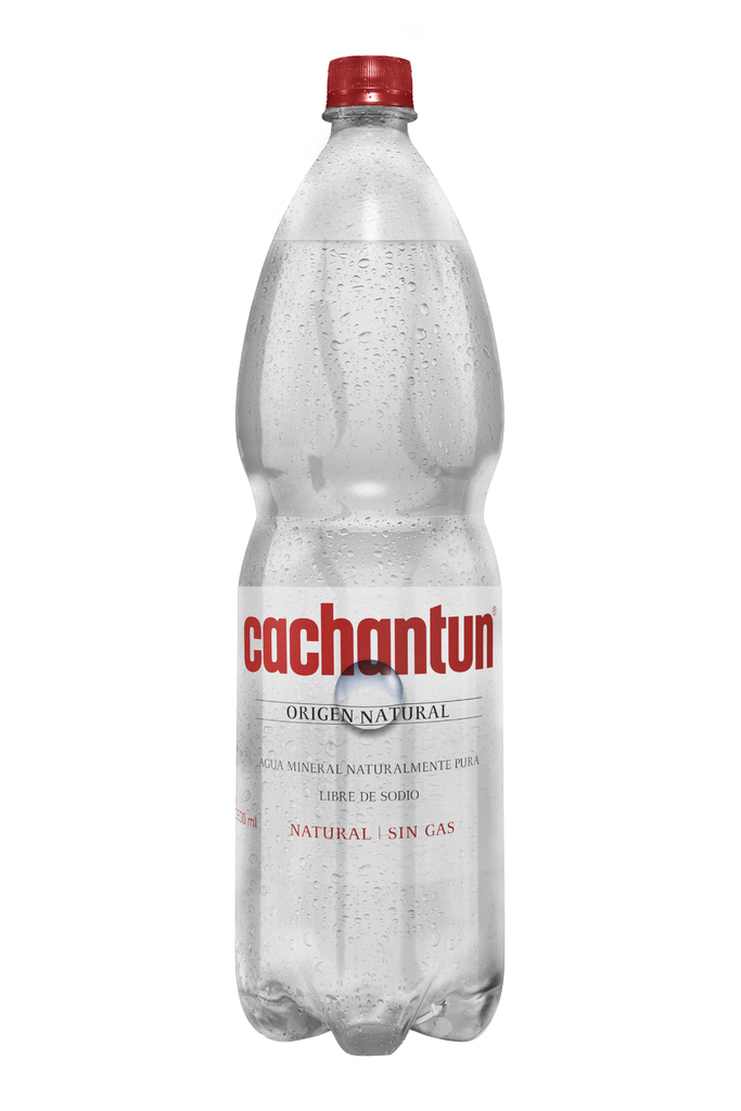 AGUA S/GAS CACHANTUN PET 1,6 Lts.