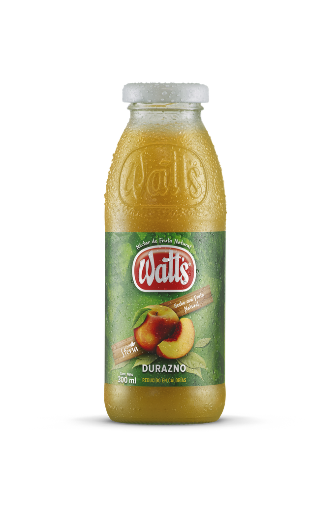 JUGO DE DURAZNO WATT'S BOCA ANCHA 300 CC