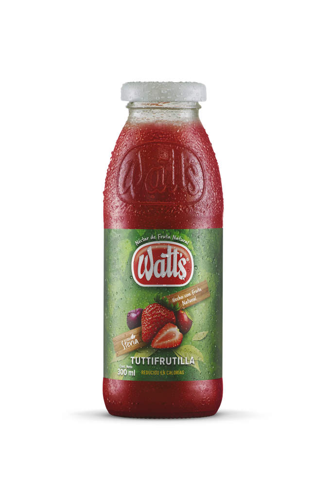 JUGO DE TUTTIFRUTILLA WATT'S BOCA ANCHA 300 CC