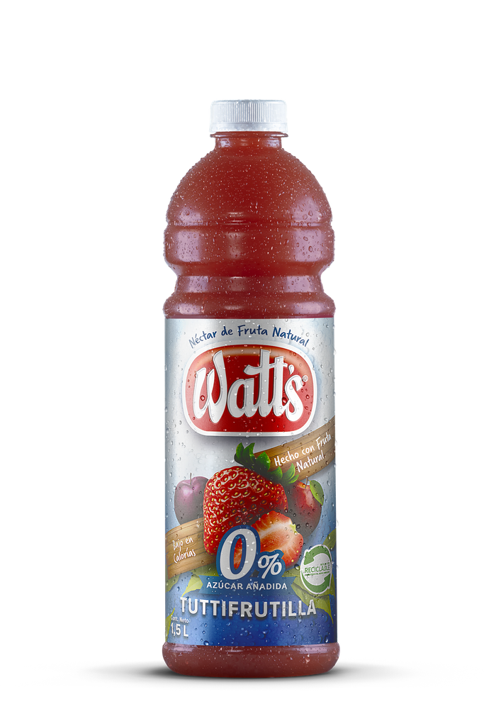 JUGO DE TUTTIFRUTILLA LIGHT WATT'S PET 1,5 Lts.