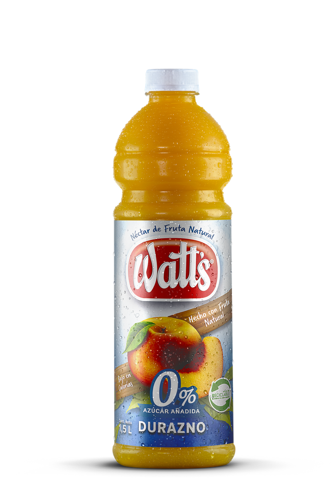 JUGO DE DURAZNO LIGHT WATT'S PET 1,5 Lts.