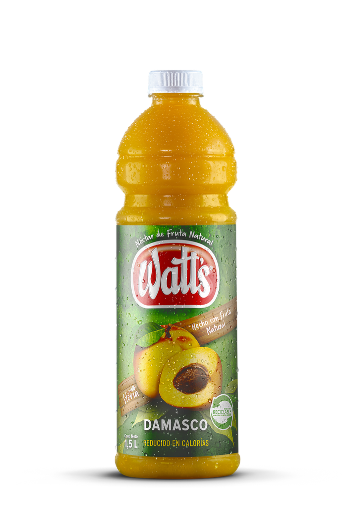 JUGO DE DAMASCO WATT'S PET 1,5 Lts.