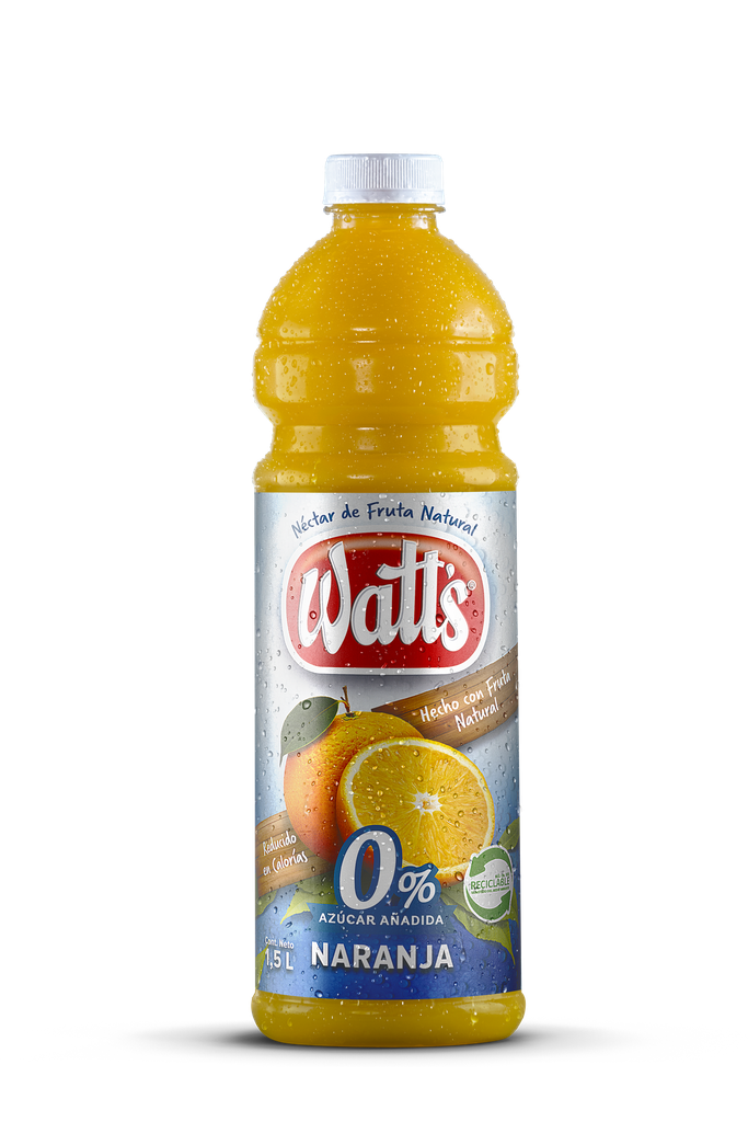 JUGO DE NARANJA LIGHT WATT'S PET 1,5 Lts.