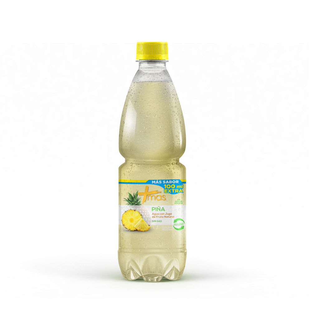 AGUA MAS PIÑA CACHANTUN PET 600 CC