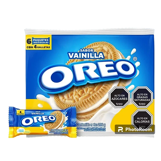 GALLETA GOLDEN CHICA OREO 216 Grs.