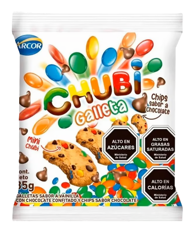 GALLETA MINI CHUBI ARCOR 35 Grs.