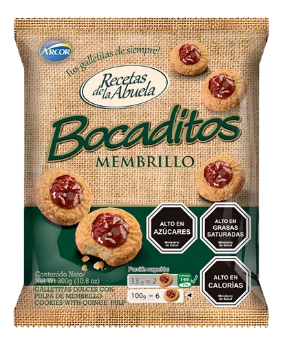 GALLETA HOLANDA BOCADITOS ARCOR 300 Grs.