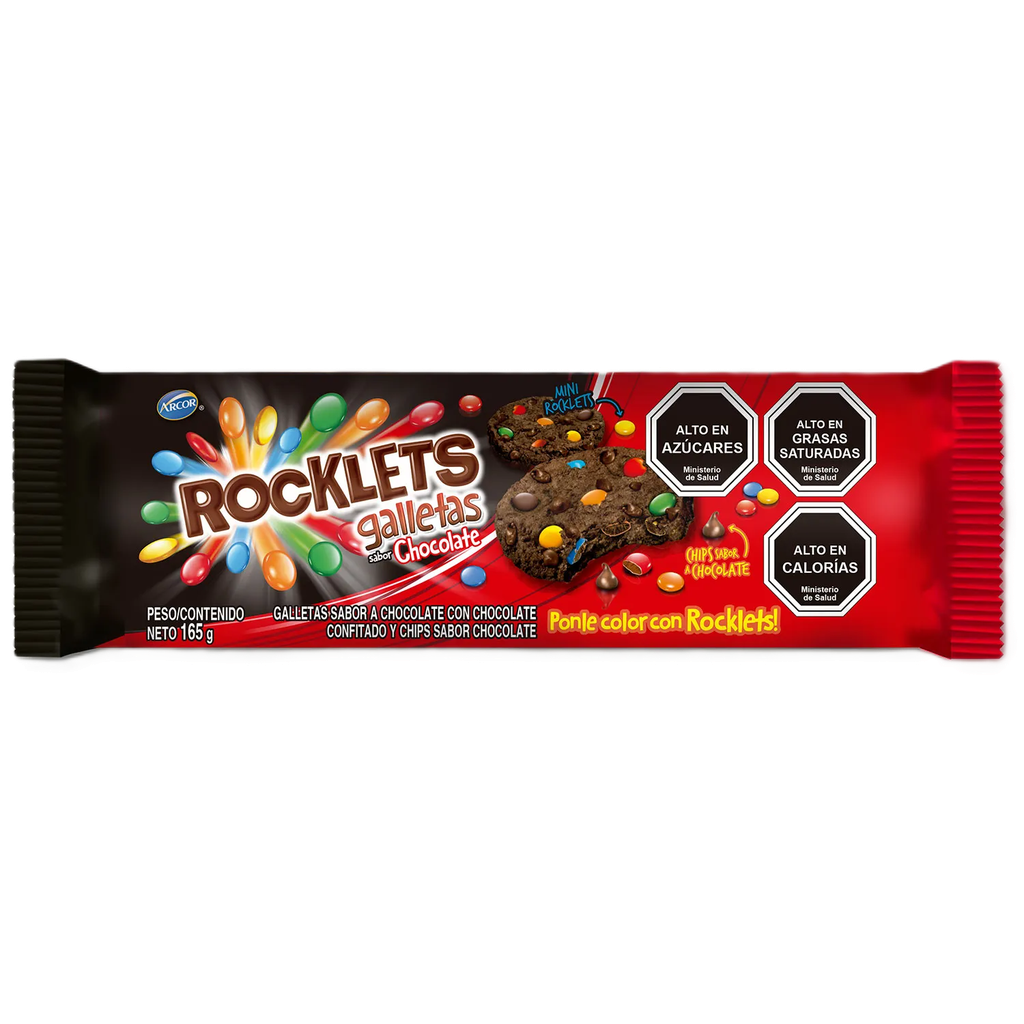 GALLETA CHOCOLATE ROCKLETS 165 Grs.