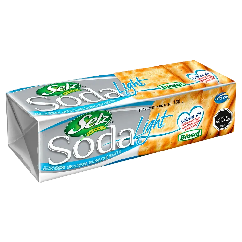 GALLETA SODA LIGHT SELZ 180 Grs.