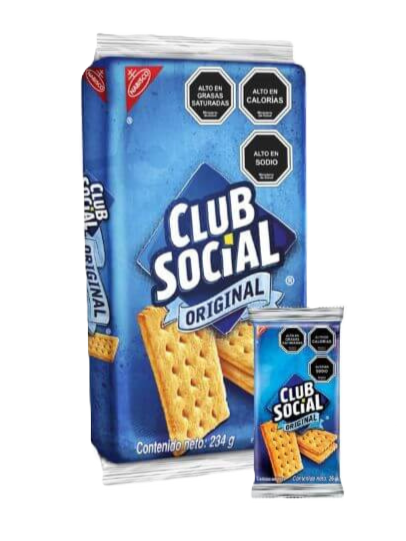 GALLETA ORIGINAL CLUB SOCIAL 216 Grs.