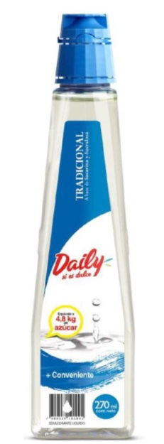ENDULZANTE GOTAS TRADICIONAL (AZUL) DAILY 270 ML