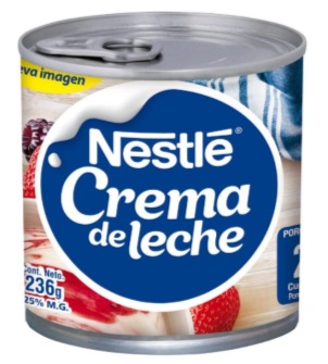 CREMA DE LECHE TARRO NESTLE 236 Grs.