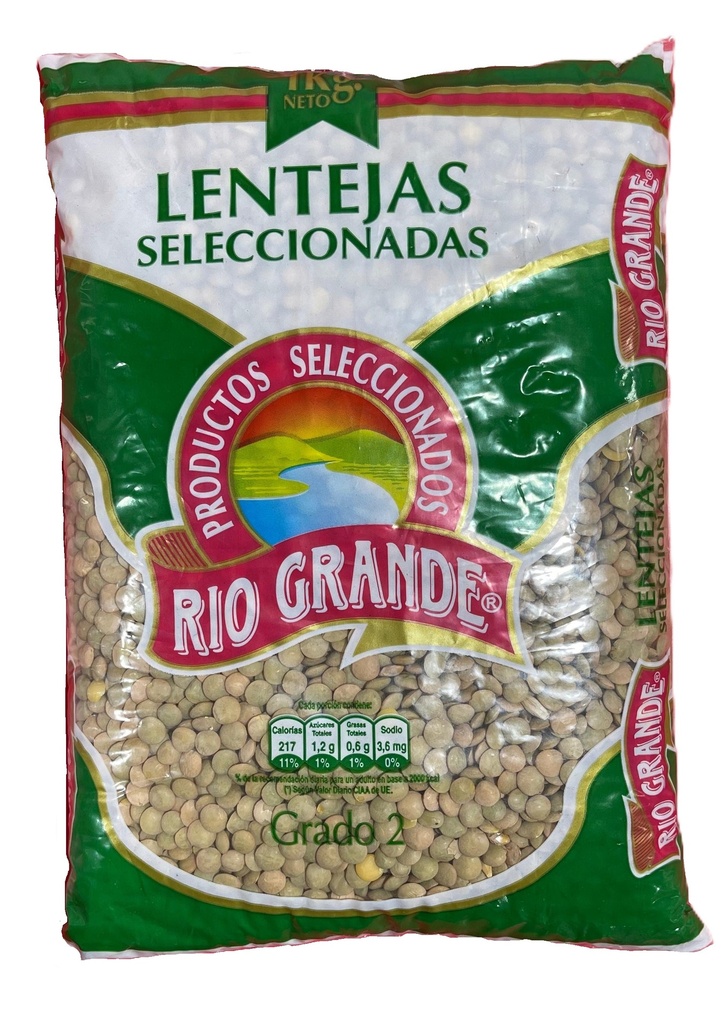 LENTEJAS CALIBRE 6 MM RIO GRANDE 1 Kilo