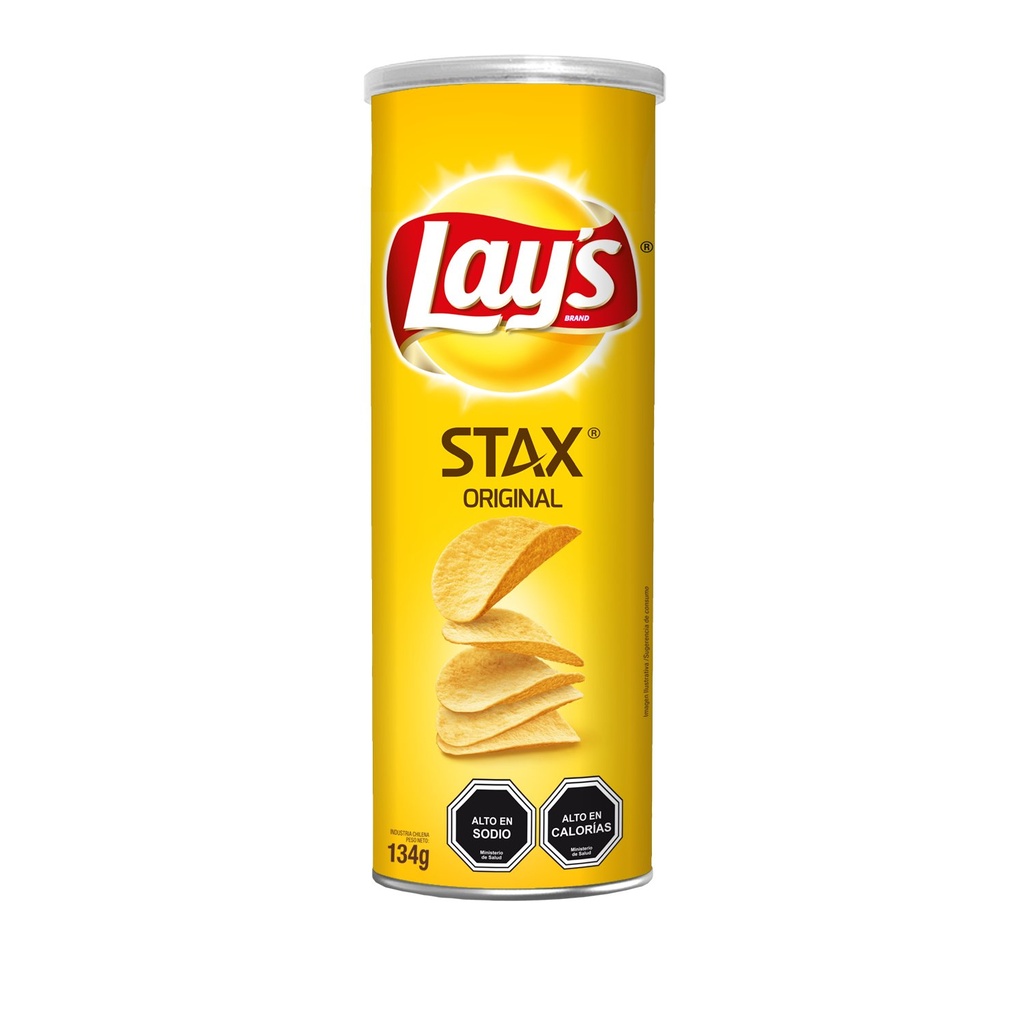 PAPAS FRITAS STAX ORIGINAL LAYS 134 Grs.