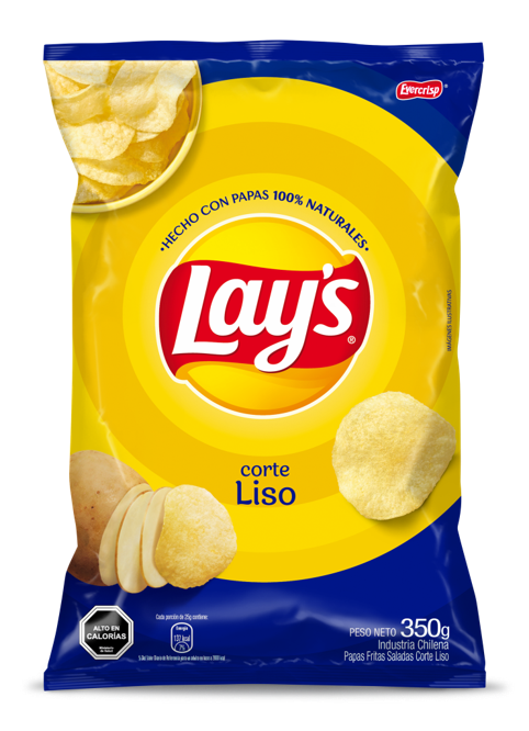 PAPAS FRITAS LISA LAYS 350 Grs. 