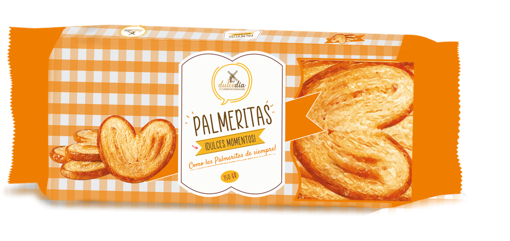 GALLETA PALMERITAS DULCEDIA 150 Grs.