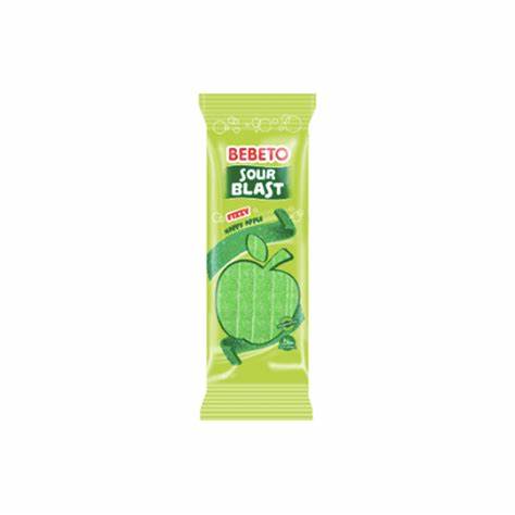 GOMITAS SOUR BLAST MANZANA BEBETO 180 Grs.