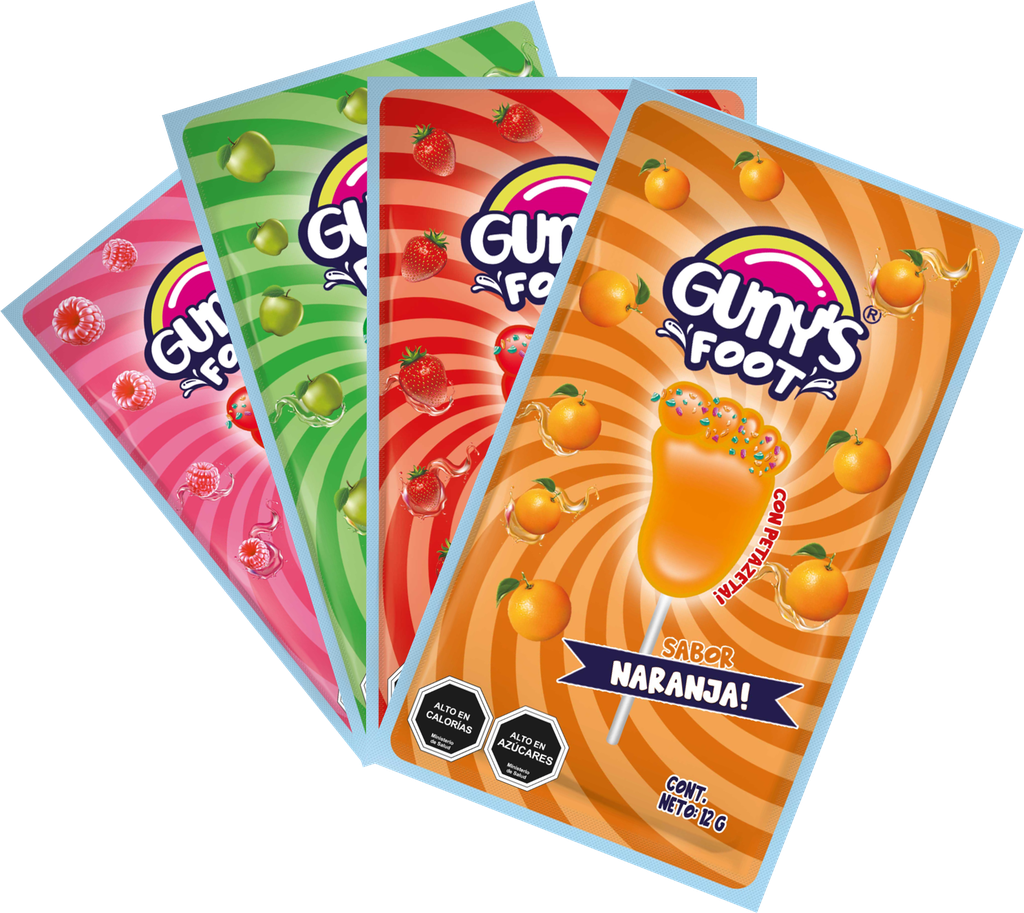 PALETA FOOT PETA ZETA GUNYS 12 Grs.