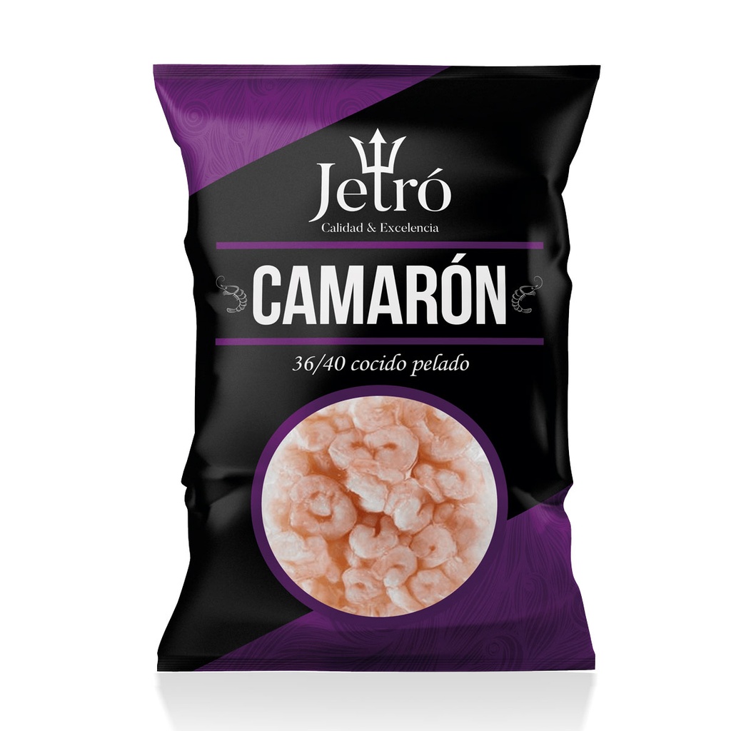CAMARON 36-40 COCIDO JETRO 1 Kilo
