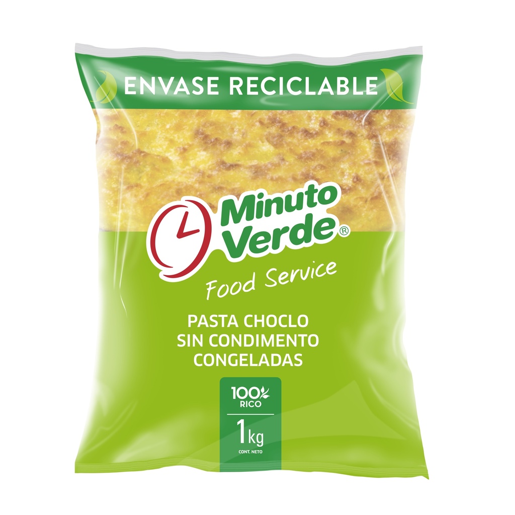 PASTA DE CHOCLO CONGELADO MINUTO VERDE 1 Kilo