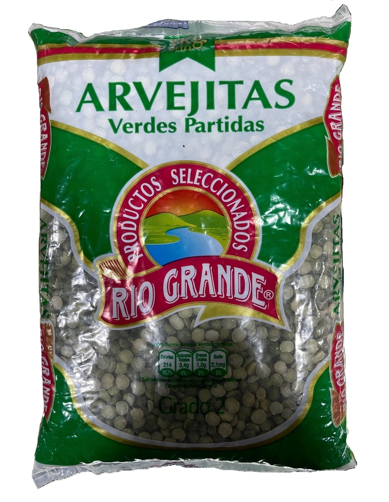 ARVEJA VERDE PARTIDA RIO GRANDE 1 Kilo