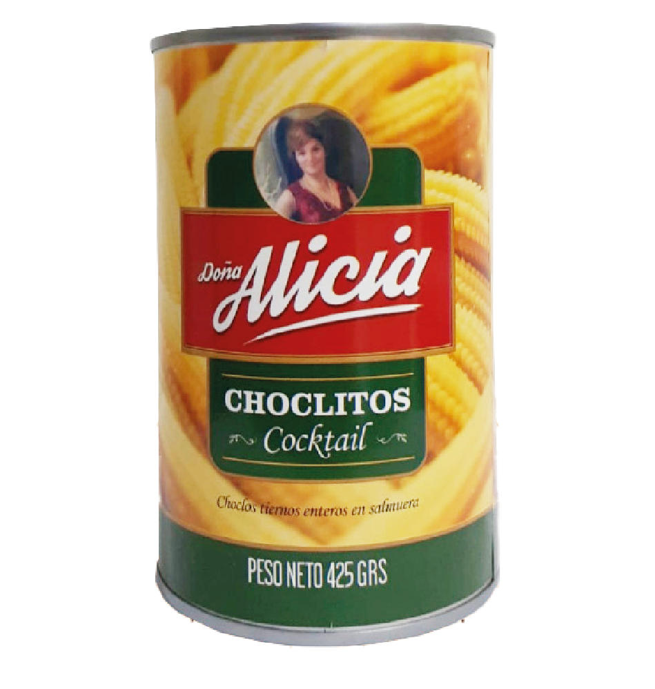 CHOCLITO COCKTAIL LATA DOÑA ALICIA 425 Grs.