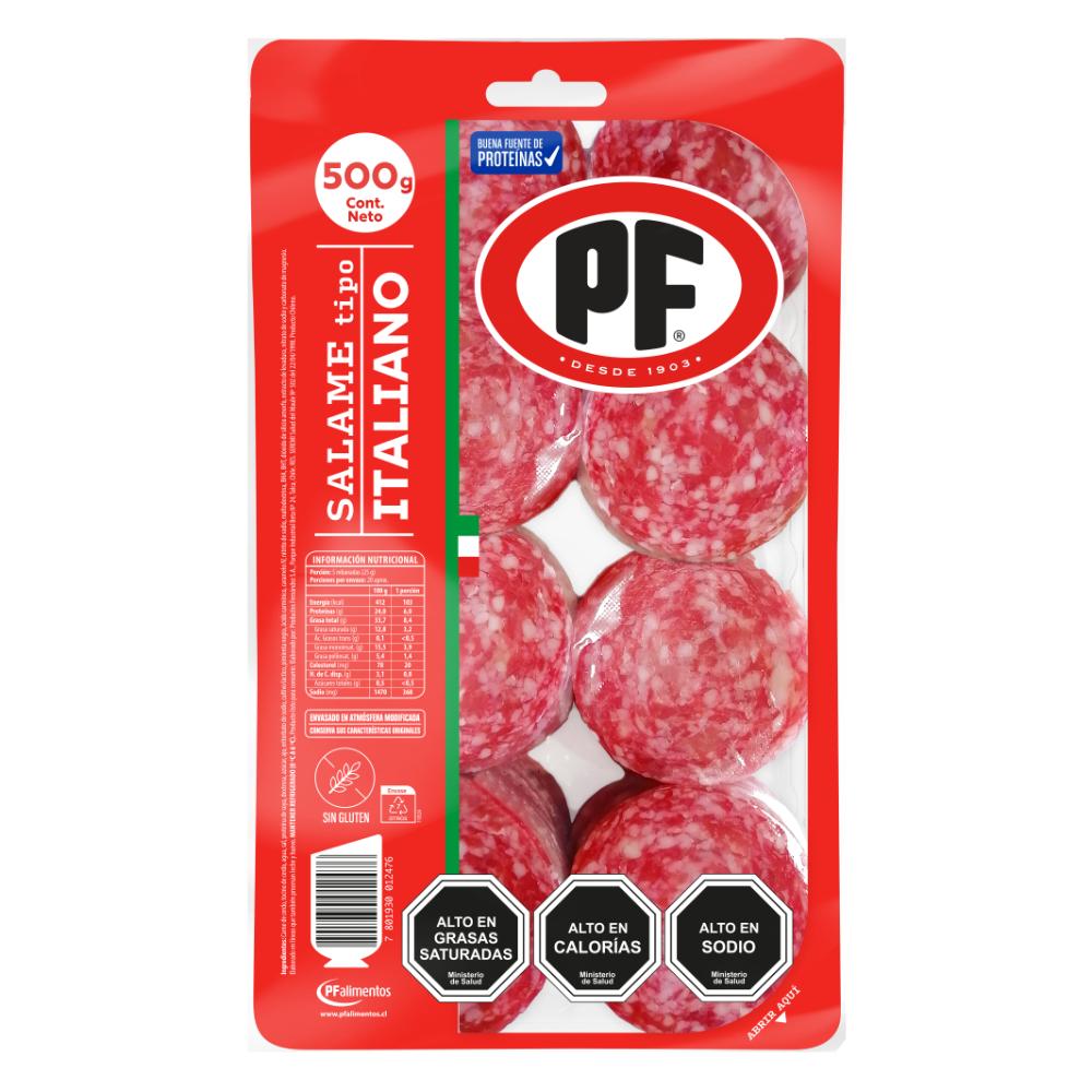 SALAME TIPO ITALIANO PF 500 Grs.