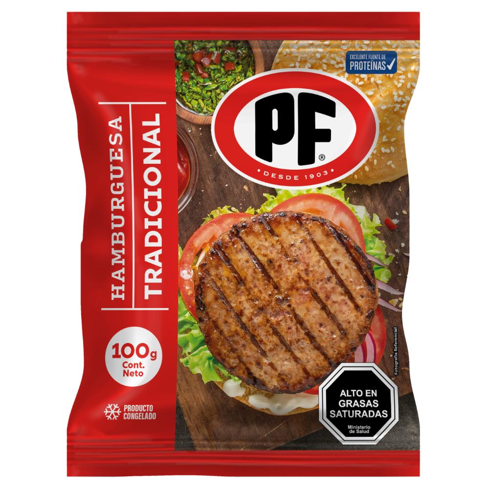 HAMBURGUESA VACUNO PF 100 Grs.