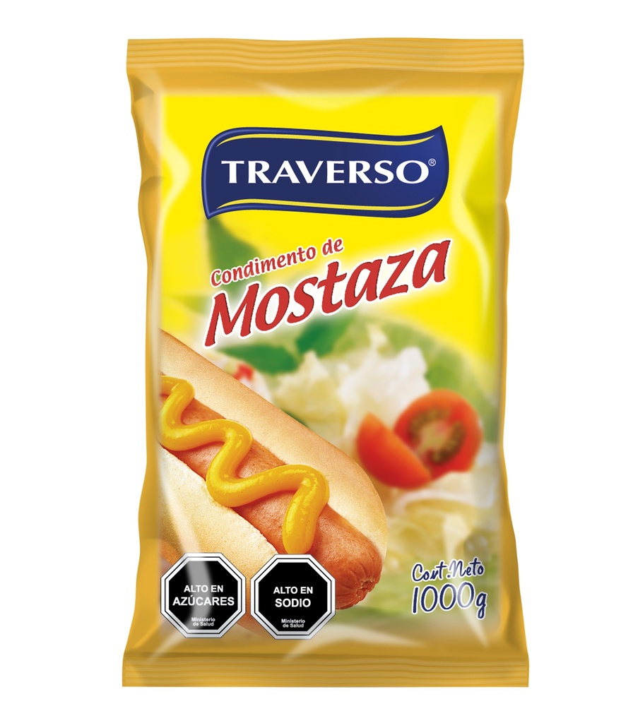MOSTAZA BOLSA TRAVERSO 1 Kilo