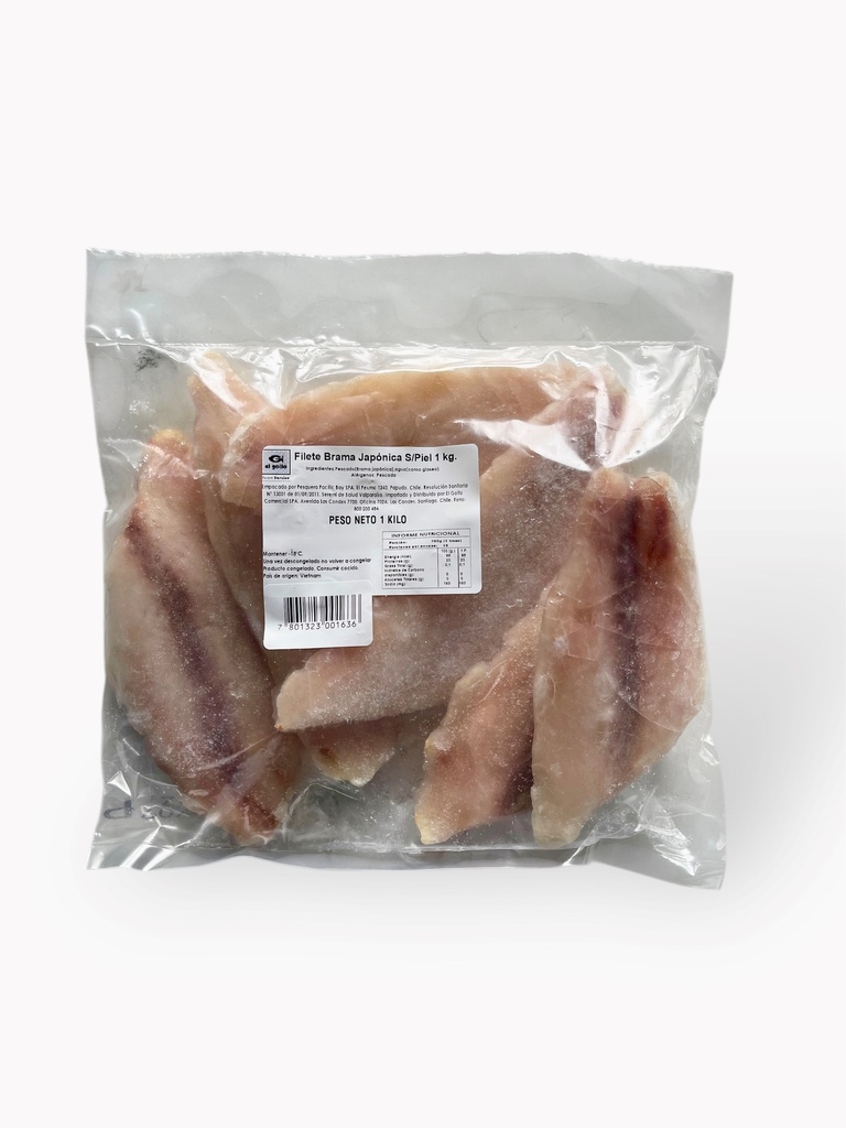 REINETA FILETE BRAMA JAPONICA 1 Kilo
