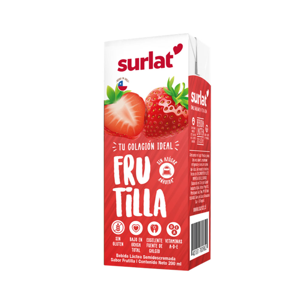 BEBIDA LACTEA FRUTILLA SURLAT 200 ML