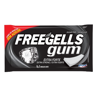 CHICLE EXTRA FUERTE FREEGELLS 8 Grs.