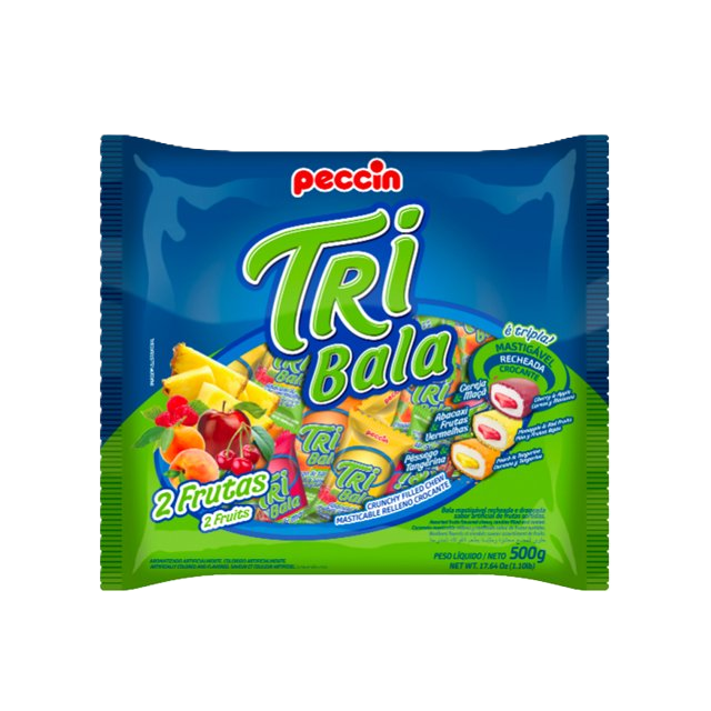 DULCES 2 FRUTAS TRIBALA 500 Grs.