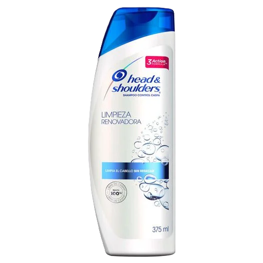 SHAMPOO LIMPIEZA RENOVADORA HEAD & SHOULDERS 375 ML