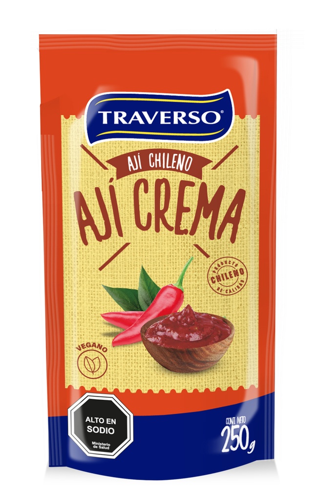 AJI CREMA DOYPACK TRAVERSO 250 Grs.