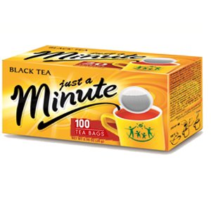 TÉ NEGRO 100 BOLSAS 140GR - JUST MINUTE