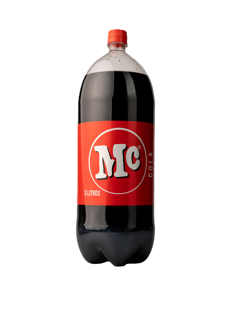 BEBIDA GASIFICADA PET COLA MC COLA 3 Lts.