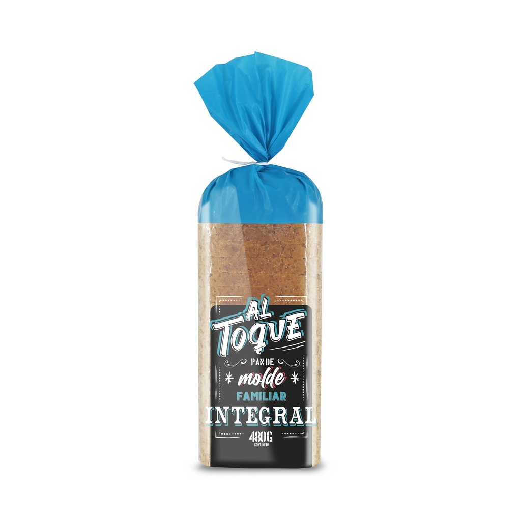 PAN MOLDE INTEGRAL FAMILIAR AL TOQUE LA SELECTA 480 Grs.