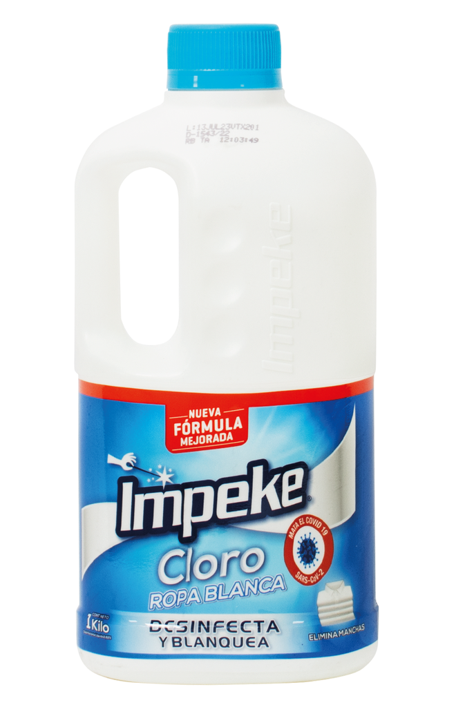 CLORO ROPA BLANCA IMPEKE 1000 Grs.