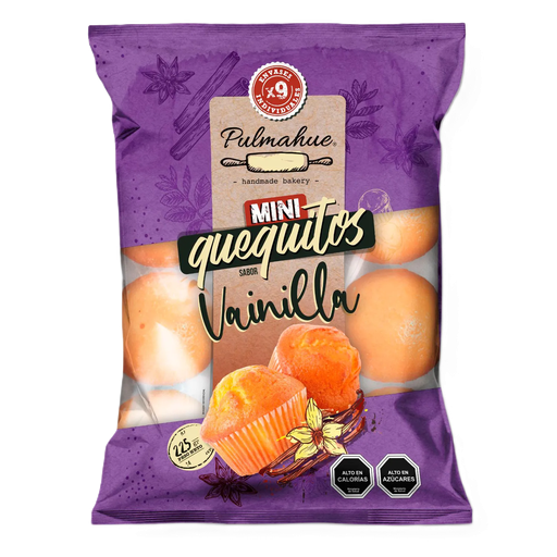 MINI QUEQUITOS SABOR VAINILLA LA SELECTA 225 Grs.