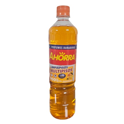 LIMPIAPISOS ORANGE AHORRA 900 ML
