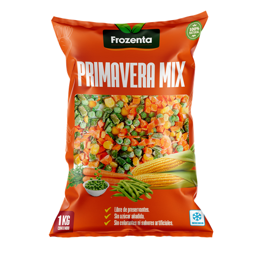 PRIMAVERA MIX CONGELADO FROZENTA 1 Kilo