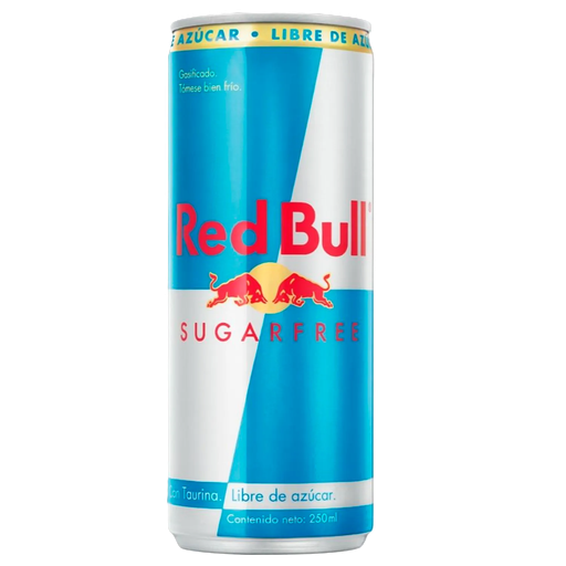 RED BULL SUGAR FREE LATA 250 CC