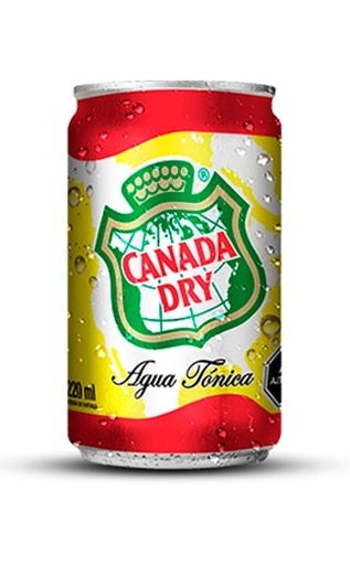 AGUA TONICA LATA CANADA DRY 350 CC