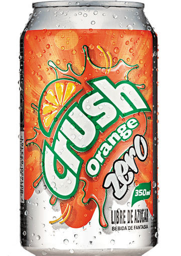 BEBIDA GASEOSA LATA CRUSH ZERO 350 CC