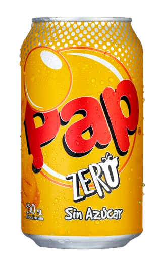BEBIDA GASEOSA LATA PAP ZERO 350 CC